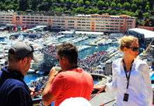 Terraza VIP para el Gran premio de Fórmula 1 de Mónaco